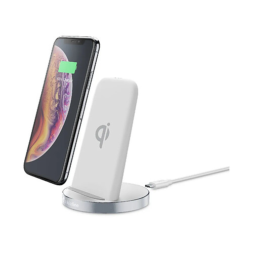 Cellular Line Cellularline WIRELESSTANDIPHW Chargeur sans fil pour appareils Apple Blanc