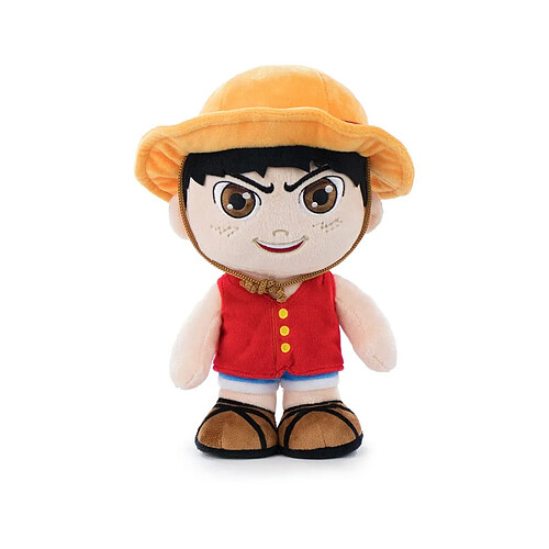 BARRADO One Piece Live Action - Peluche Luffy 27 cm