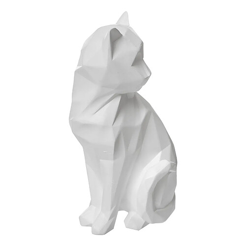 Atmosphera, Createur D'Interieur Statuette Chat H20 cm blanc - ATMOSPHERA