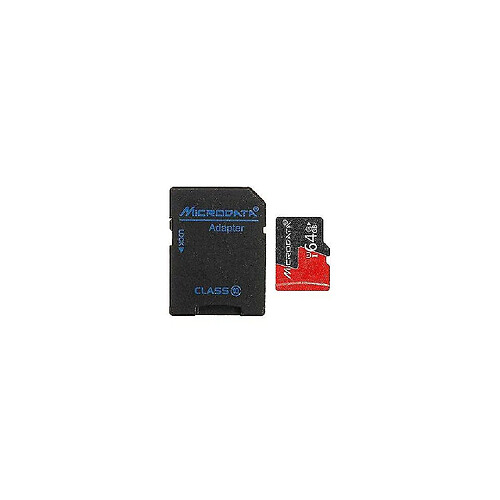 Universal 64 Go C10 U1 Micro TF Carte mémoire avec convertisseur d'adaptateur de carte pour TF à SD