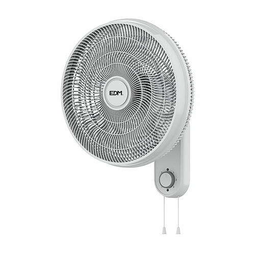 Ventilateur Mural EDM Blanc 50 W