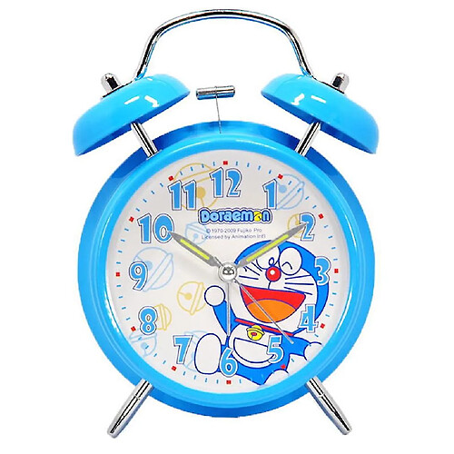 Universal Doraemon, réveil de bureau, montre de chevet de dessin animé pour enfants, horloge rétro.