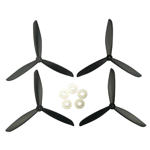 Lame d'hélice 4 pièces pour syma x8w x8g x8hc x8hw pièces quadcopter noir