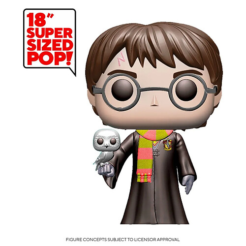 Funko Harry Potter - Figurine Super Sized POP! Harry Potter 48 cm