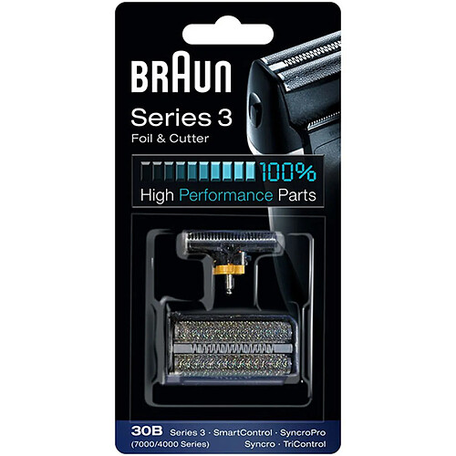 Couteau et grille de rasoir pour série 3 - 81387936 - BRAUN