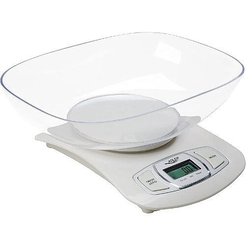 Adler balance de cuisine jusqu’à 5 KG blanc