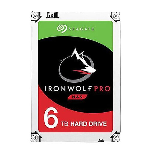 Seagate Technology Seagate IronWolf Pro ST6000NE000 disque dur 3.5' 6000 Go Série ATA III