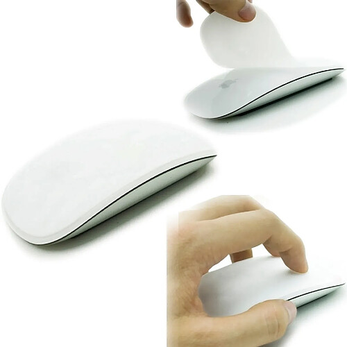 Wewoo Pour MAC Apple Magic Mouse blanc Silicone Soft Protector Skin