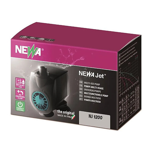 NEWA Pompe New Jet Nj 1200 - Pour aquarium