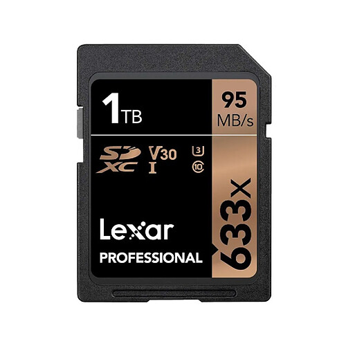 LEXAR Carte SDXC 1 To 633X Professional 95 Mo/s Classe 10 UHS-I U1