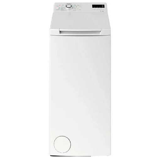 Lave-linge top 6kg 1200 tours/min blanc - TDLR6247FR/N - WHIRLPOOL