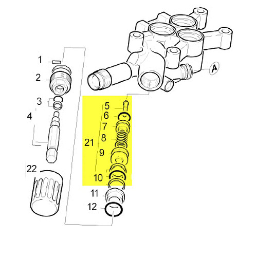 KÄRCHER KIT SOUPAPE DE DECHARGE