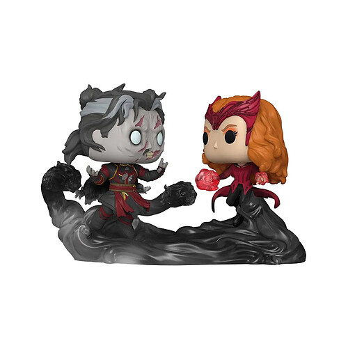 Funko Doctor Strange in the Multiverse of Madness - Pack 2 figurines POP! Dead Strange & The Scarlet Witch 9 cm