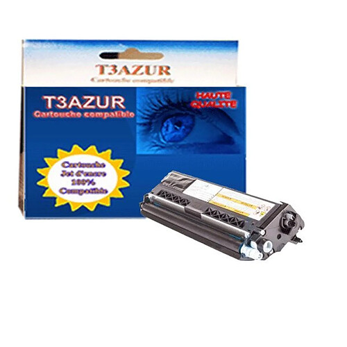 T3Azur Toner générique Brother TN421 TN423 TN426 Cyan pour imprimante Brother DCPL8410CDW HLL8260CDW HLL8360CDW