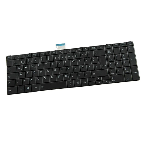 Clavier Allemagne sans Fil pour PC Ordinateurs Portables pour Toshiba Satellite C850 / 850D / 855D / 870D / 875