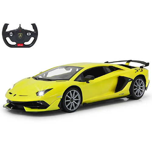 JAMARA Voiture télécommandée Lamborghini Aventador SVJ 1:14 Jaune