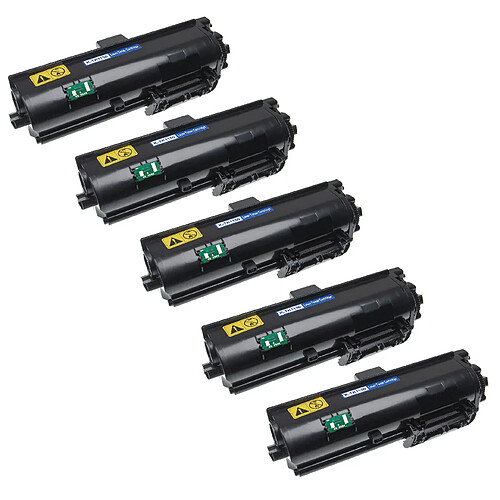 vhbw 5x Toner remplacement pour Kyocera TK-1150 pour imprimante - Cartouches toner compatible, noir