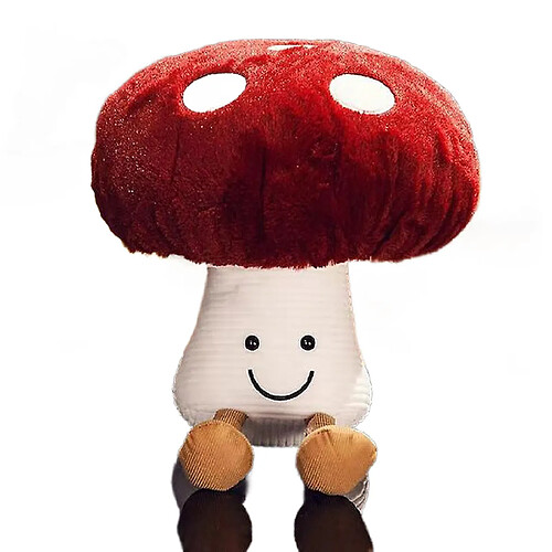 Universal Peluche coussin champignon - 26cm avec jambes