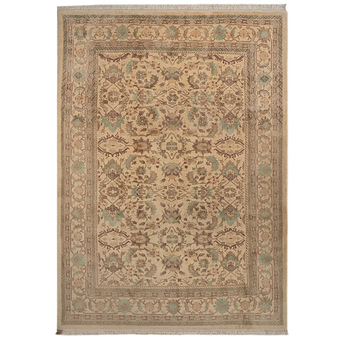 Vidal Tapis de laine 355x258 beige Tabriz