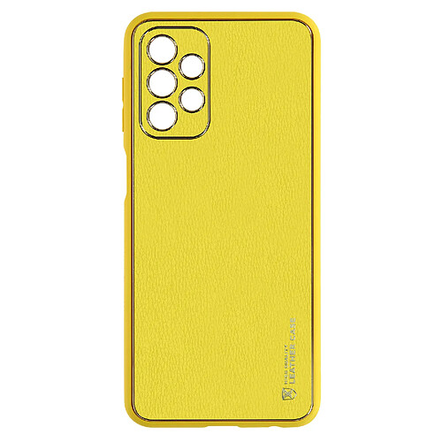 Avizar Coque Galaxy A23 5G Bi-matière Jaune