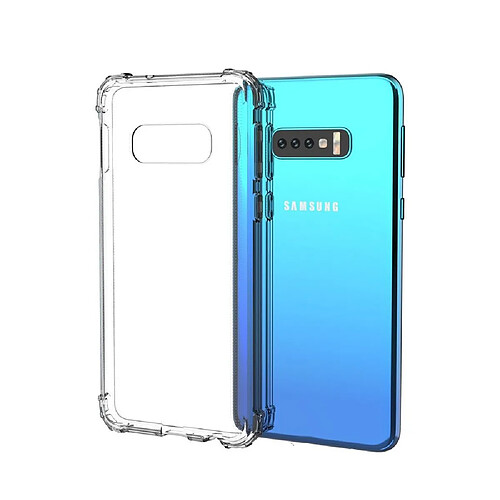 Wewoo Coque Souple TPU antichoc transparente pour Galaxy S10e Transparent