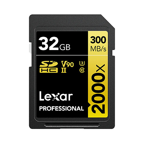 Lexar Professional 2000x 32 Go SDHC UHS-II Classe 10