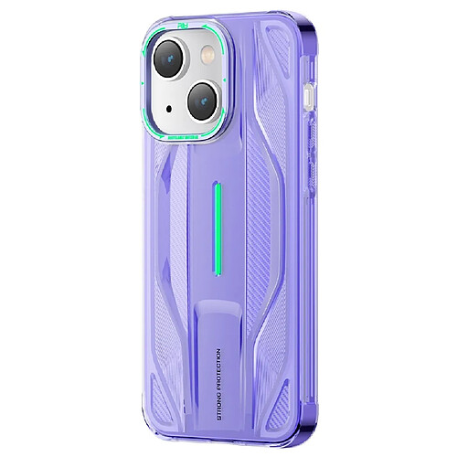 Coque en TPU antichoc, anti-chute pour votre iPhone 14 Plus - violet