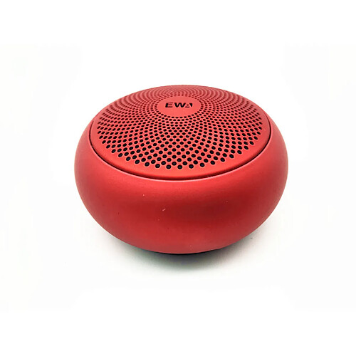 Universal Mini haut-parleur Bluetooth portable étanche salle de bains douche haut-parleur petit métal sans fil avec kit | Rouge(Rouge)