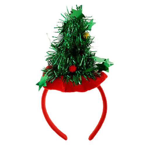 Mini arbre de Noël avec bandeau étoile rouge