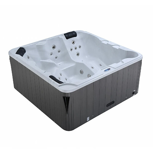 Water'clip Spa rigide carré 5 places - luxa 2 m x 2m x 0.95 m