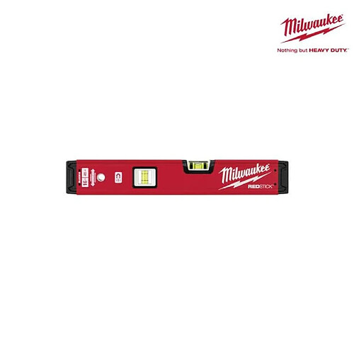 Niveau tubulaire MILWAUKEE RedStick 40 cm magnétique Premium 4932459061