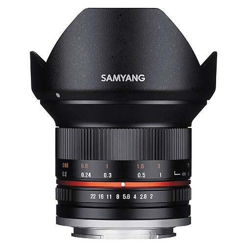 SAMYANG 12 mm f/2 NCS CS Sony E GARANTI 2 ANS