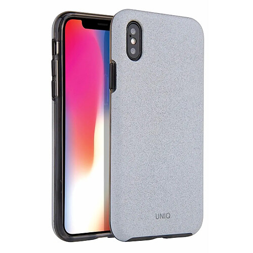 uniq etui lithos iphone xs max jasno -szary/ light gris