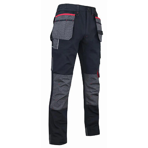 Pantalon Minerai poches amovibles LMA Noir - T.44 - 1378 T44