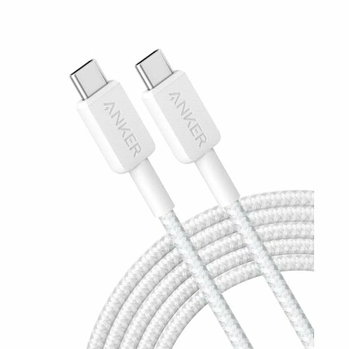 Câble USB Anker A81F7G21 Blanc 3 m