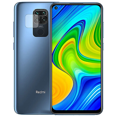 Verre Trempé Camera Arrière Protecteur pour Xiaomi Redmi Note 9 - Visiodirect -