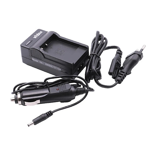 vhbw Chargeur de batterie compatible avec Sony Cybershot DSC-WX7, DSC-WX70, DSC-WX80, DSC-WX9 appareil photo, DSLR, action-cam