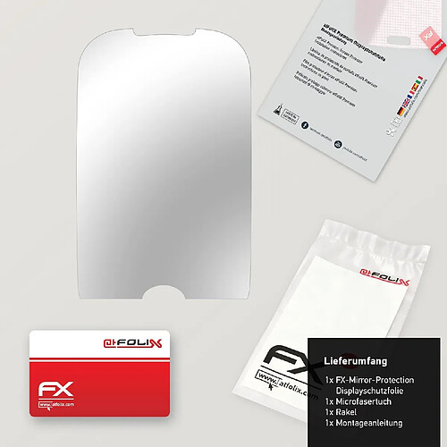 atFoliX FX-Mirror Protection d'écran pour Samsung Corby S3650