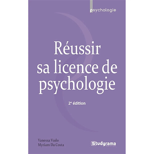 Réussir sa licence de psychologie · Occasion