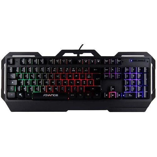 Advance Clavier Gamer PRO GTA 250 Rétro éclairé Rainbow 7 Couleurs K5