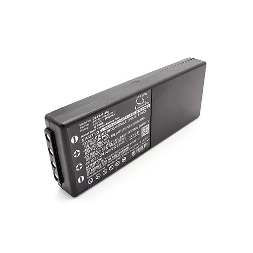 vhbw Batterie compatible avec HBC Radiomatic BA210040, BA211060, BA213020, BA214060 télécommande industrielle (2000mAh, 6V, NiMH)