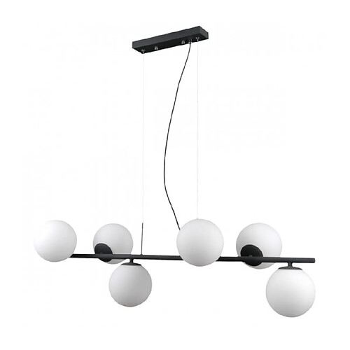 Luminaire Center Suspension moderne Raddi Noir