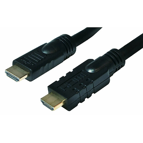 Logilink HDMI Haute Vitesse avec Ethernet câble de raccordement 30 m Noir