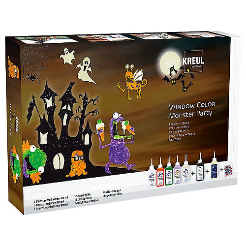 KREUL Window Color 'Monster Party', kit ()