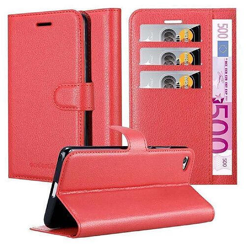 Cadorabo Coque Xiaomi RedMi NOTE 5A Etui en Rouge