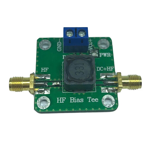 50K-60MHz RF Biais Isolateur 0.1dB/100KHz 0.2dB/60MHz Courant Max 600mA RF SMA-K Connecteur