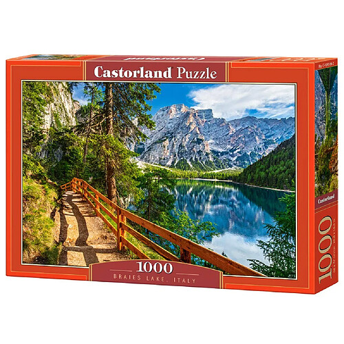 Braies Lake, Italy, Puzzle 1000 Teile - Castorland