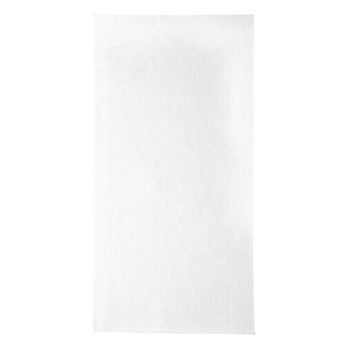 Serviettes en Papier Ouate Blanches Compostables 480 mm - Lot de 360 - Duni - Papier 480x480xmm