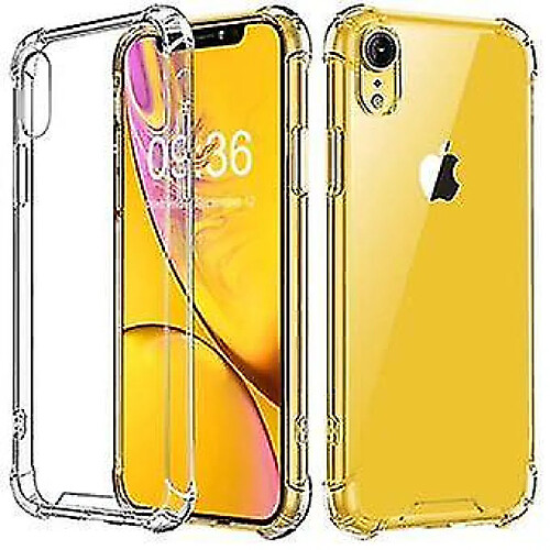 Universal Étui à l'épreuve des chocs pour Apple iPhone XR - Couverture de boîtier en gel TPU transparent Protection de silicone souple