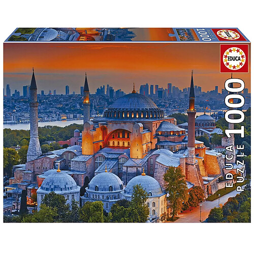 Educa Borras Puzzle 1000 pcs - Hagia Sophia - Istanbul